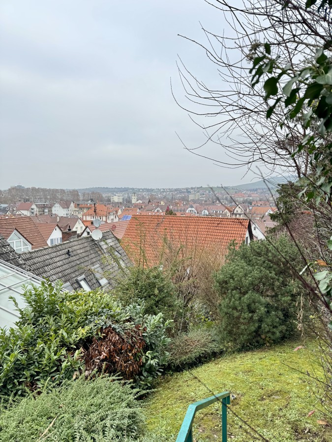 Ausblick vom Hauseingang